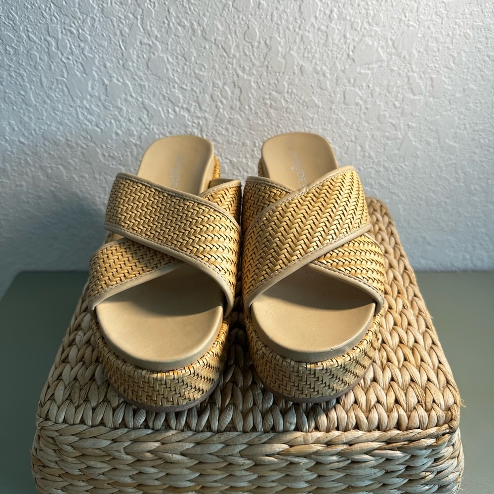 Women's Woven Platform Sandals